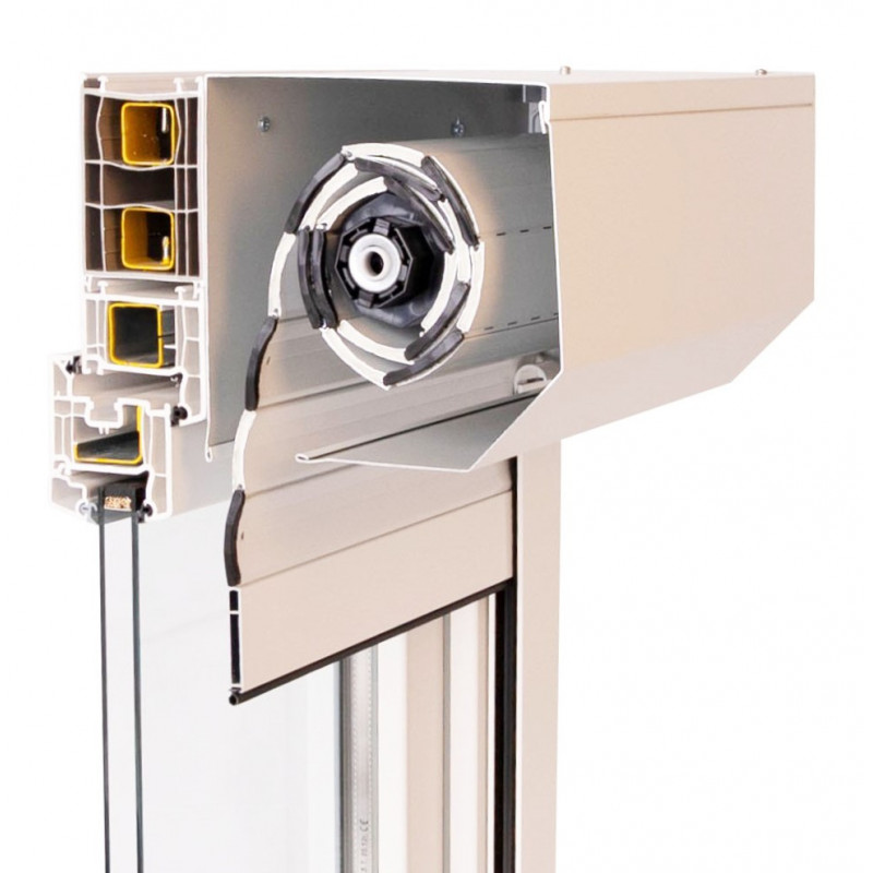 Vorbaurolllade Alu-Kasten 45°