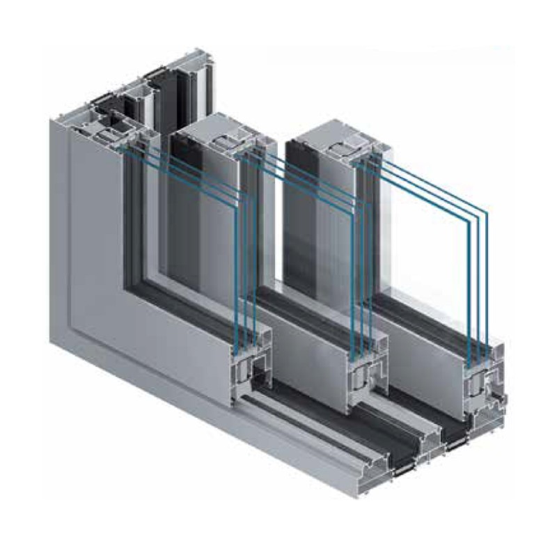 MB-77HS (drzwi tarasowe podnoszono-przesuwne)