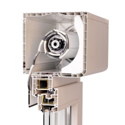 skrzynka CB oval 205 x 215mm, izolacja - styropian