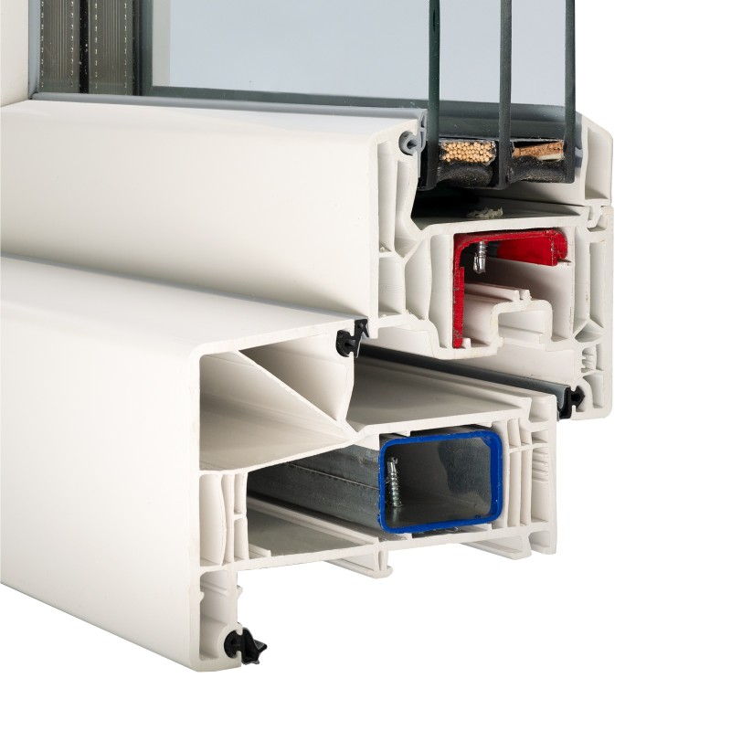 Veka Softline 82NL Retro, Blendrahmen 87mm