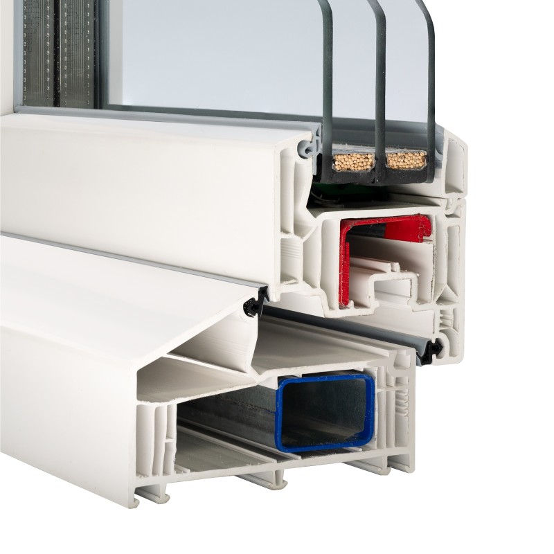 Veka Softline 82NL, frame 69mm