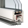 Veka Softline 82MD mit Alu-Schwelle (Alumaster)