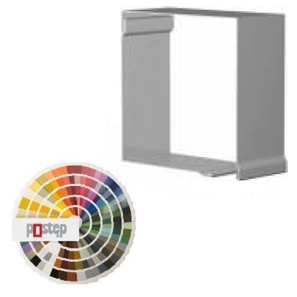 Colors of the boxes of front mounted roller shutter for covering
