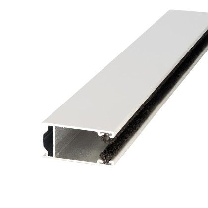 coulisse singulière mini en alu pour volet roulant tradi (45 x 22mm)