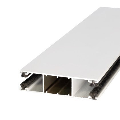 Coulisse double mini en alu (85 x 22mm)