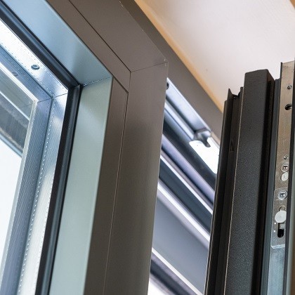 Fensterbau aus Aluminium